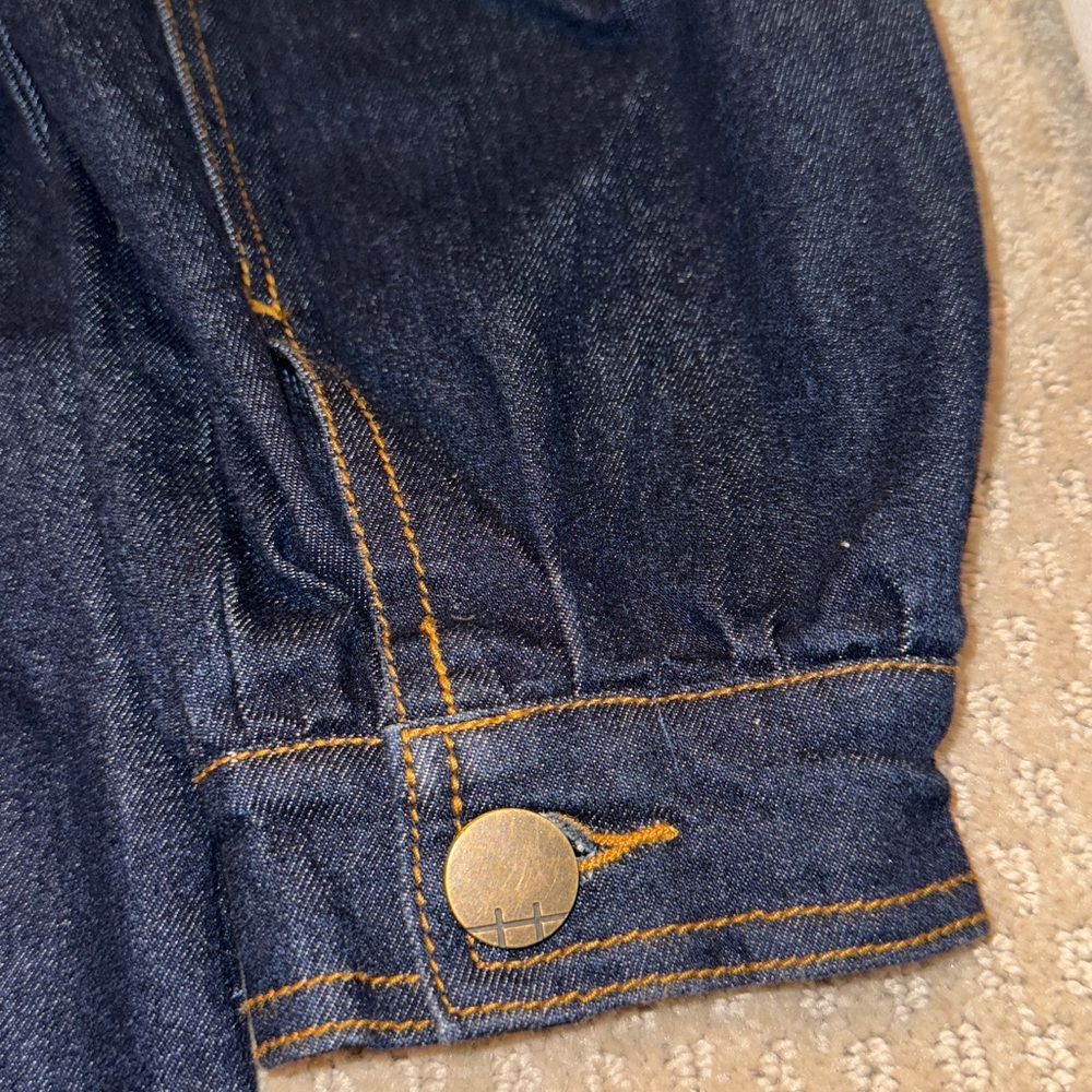 Habitual Dark Blue Long Sleeve Dress - Picture 13 of 13